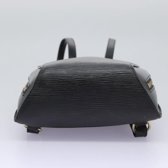LOUIS VUITTON Epi Mabillon Backpack Black M52232 LV Auth 115093 - Picture 6 of 16